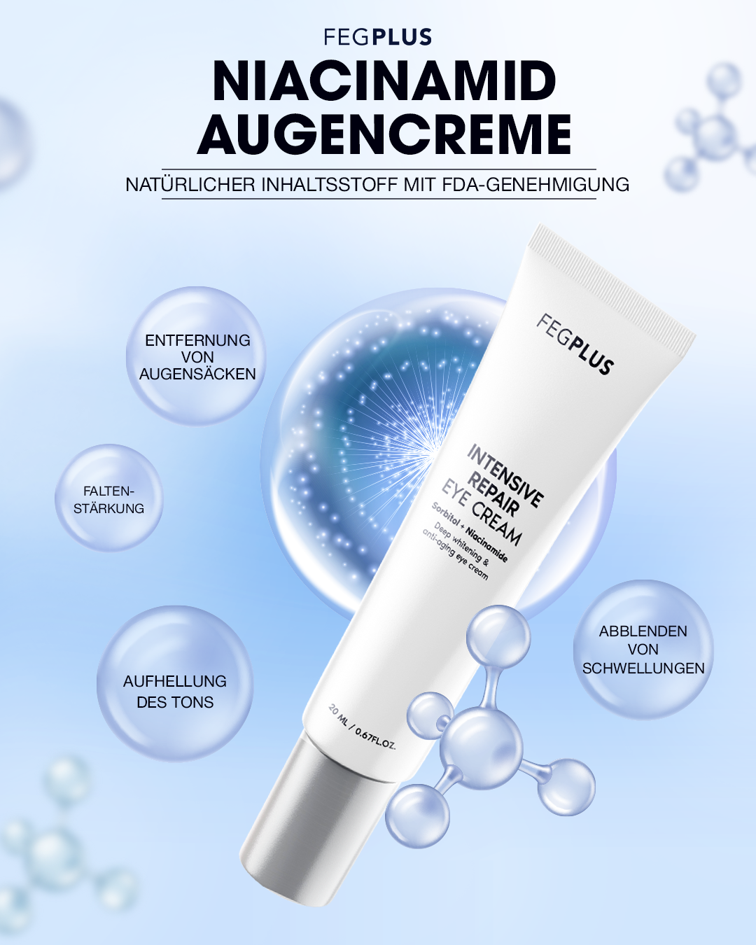 FEG PLUS AUGENCREME